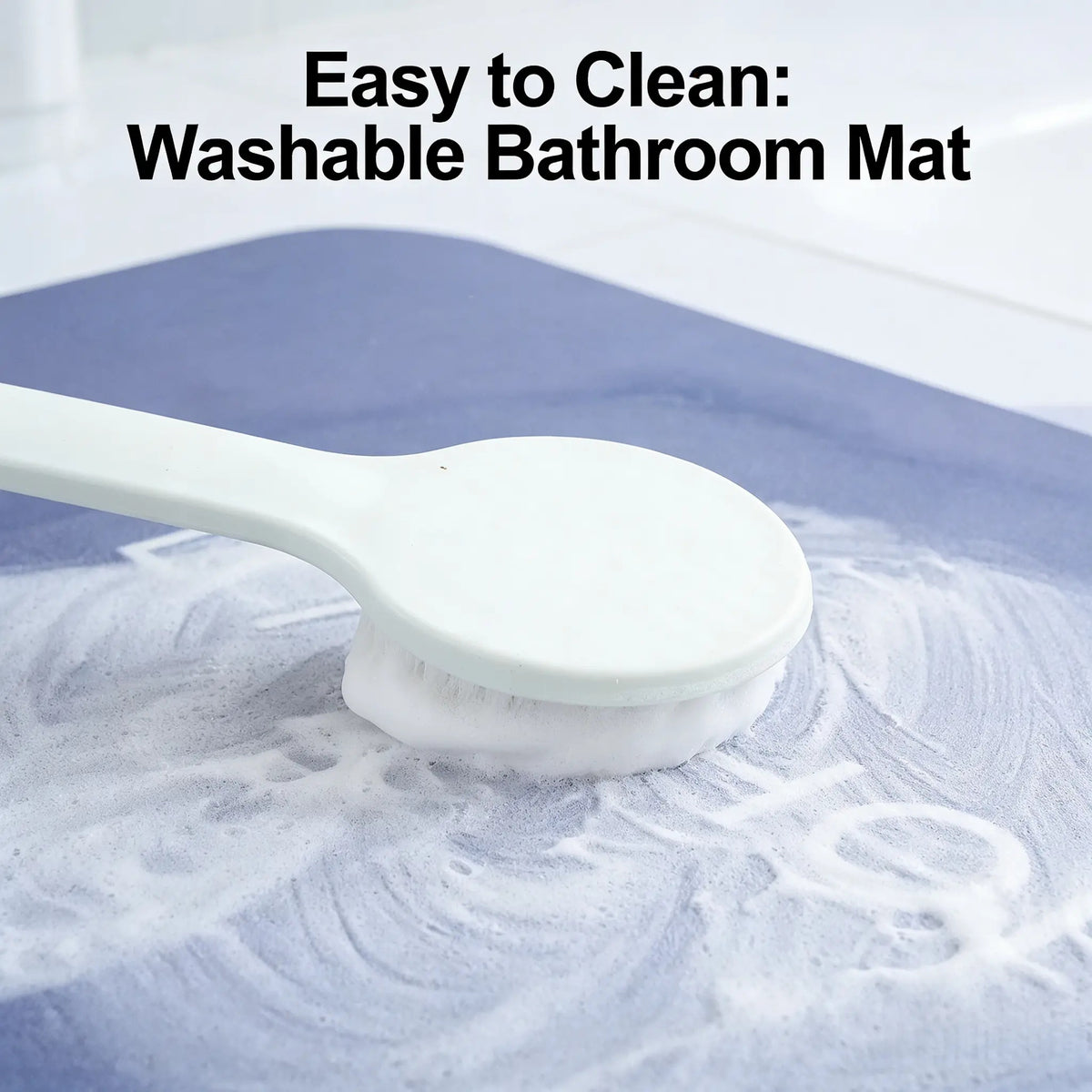3‑Piece Bathroom Toilet Mat Set, Fast‑Drying Absorbent Floor Rug, Rubber Non‑Slip Backing, Multi‑Purpose Bath Mat for Bathroom, Vanity Sink, Toilet Area, Kitchen, Living Room, Bathtub Side & Laundry Room, Home Bathroom Decor